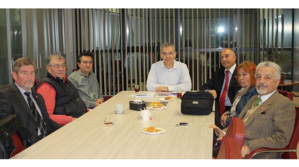 İşçi Partisi Nilüfer Belediye Başkan Adayı Yönetim Kurulumuzu ziyaret etti.