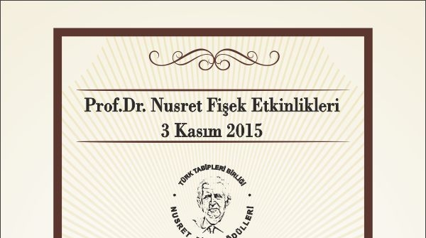 Prof.Dr. Nusret Fişek Etkinlikleri