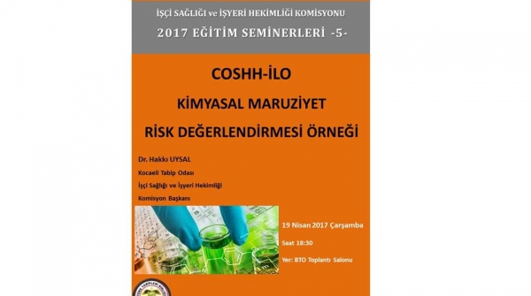 Eğitim: COSHH-İLO Kimyasal Maruziyet Risk Değerlendirmesi Örneği