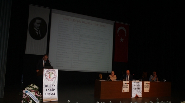 Bursa Tabip Odası Olağan Seçimli Genel Kurul Toplantısı yapıldı