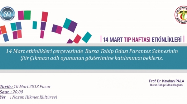 Davet: BTO Parantez Sahnesi Tiyatro Gösterimi