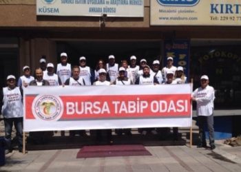 Aile Hekimlerine Diretilen Nöbet Uygulamasına İtiraz İçin Ankara’daydık