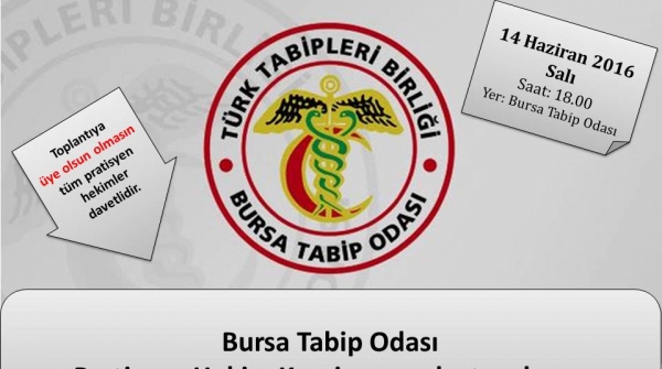 PRATİSYEN HEKİM KOMİSYON OLUŞTURMA TOPLANTISI