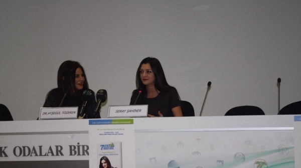 7 Kent 7 Matine’nin konuğu Seray Şahiner’i Bursa’da ağırladık