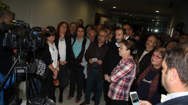 TMMOB Kimya Mühendisleri Odası basın açıklamasına katıldık