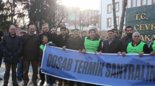 DOSAB Termik Santrali’ne hayır!