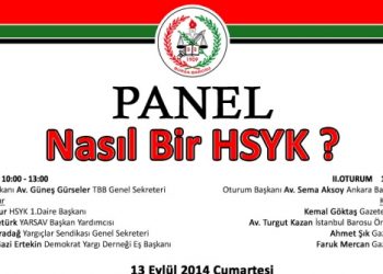 PANEL: Nasıl Bir HSYK?