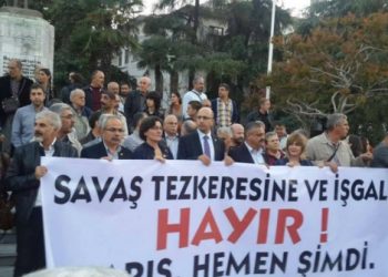 “İŞİD’E DESTEK TEZKERESİNE” HAYIR!