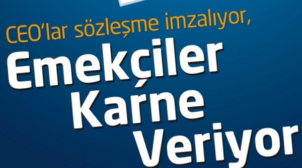 Kamu Hastane Birlikleri Yöneticileri Karne Değerlendirme İmza Kampanyası