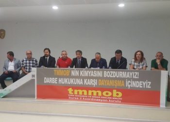 TMMOB Kimya Mühendisleri Odasına destek