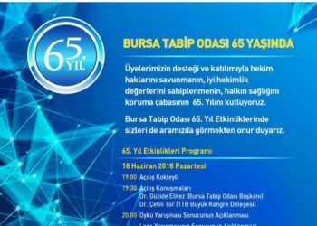 Bursa Tabip Odası mücadelenin 65. yılını kutluyor