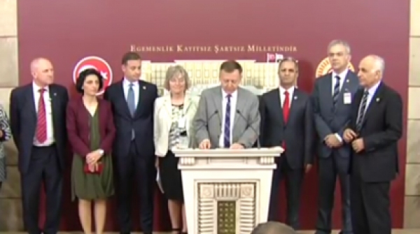 Çernobil Nükleer Faciası’nın yıldönümü dolayısıyla TBMM’de basın toplantısı