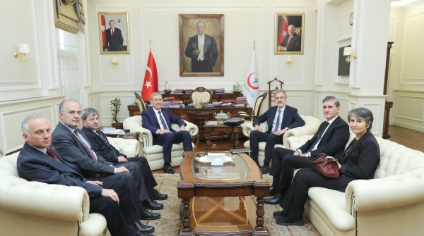 TTB Merkez Konseyi Sağlık Bakanı Demircan ile görüştü