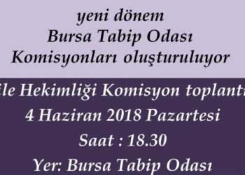 Aile Hekimliği Komisyon toplantısı