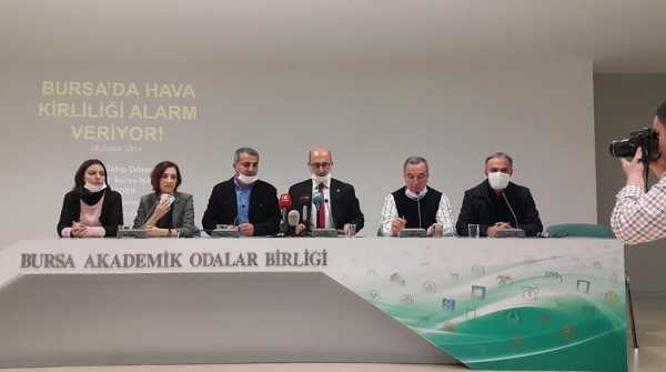 Bursa’da Hava Kirliliği Alarm Veriyor