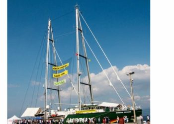 Greenpeace Gemisi Mudanya’da