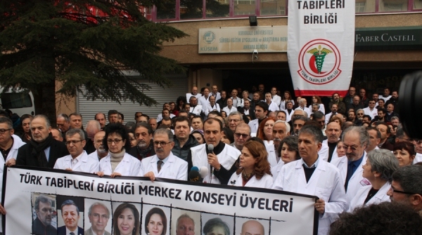 TTB Merkez Konseyi üyeleri serbest bırakılsın