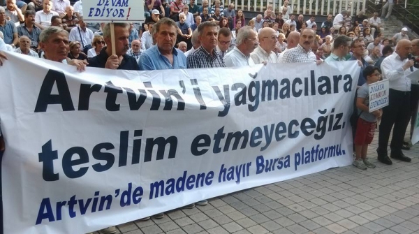 Artvin’de madene hayır…