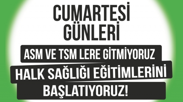 Aile Hekimlerinin yanındayız