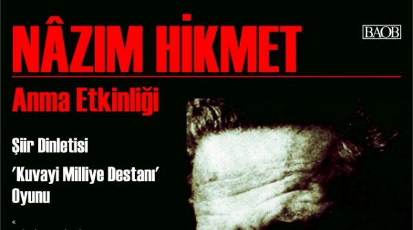 Nazım Hikmet Anma Etkinliği