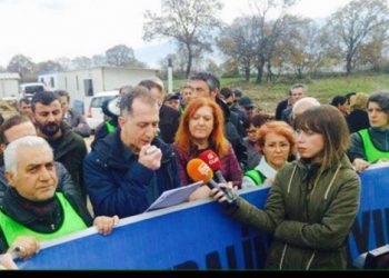 DOSAB Termik Santraline Hayır Platformu Basın Açıklaması
