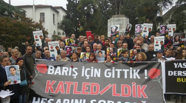 13 Ekim 2015 Barış İçin Gittik Katledildik
