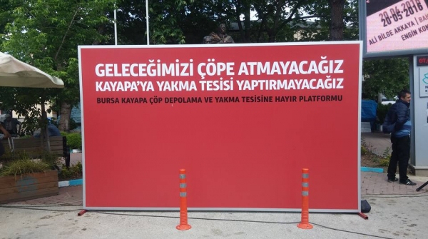 Bursa Kayapa Çöp Depolama ve Yakma Tesisine Hayır Platformu