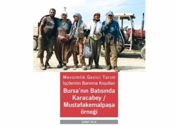 Mevsimlik Gezici Tarım İşçilerinin Barınma Koşulları Bursa’nın Batısında Karacabey/M.Kemalpaşa Örneği