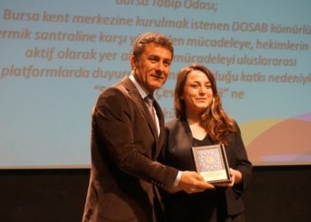 DOSAB mücadelesini dünyaya duyuran birliğe Çevre Ödülü