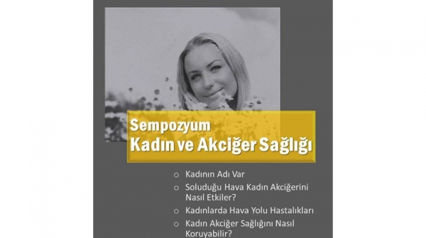 Kadın ve Akciğer Sağlığı Sempozyumu