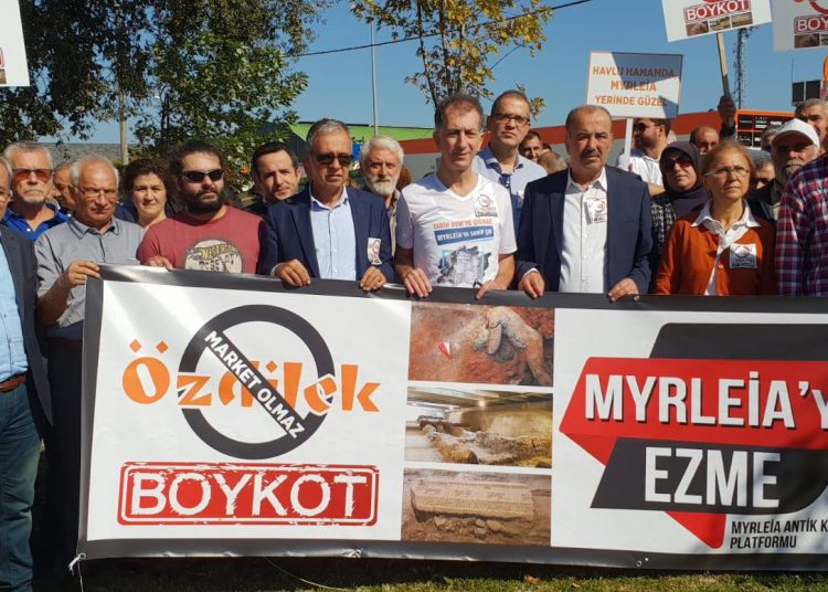 Özdilek Myrleia Antik Kentini Terk Et!