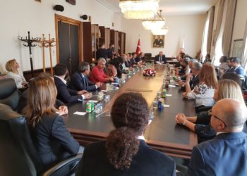 TBMM Başkan Vekili Levent Gök ile görüşmedeyiz… Konumuz “Sağlıkta Şiddet Yasası”