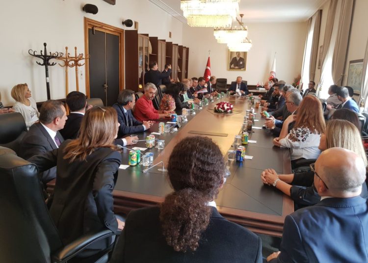 TBMM Başkan Vekili Levent Gök ile görüşmedeyiz… Konumuz “Sağlıkta Şiddet Yasası”