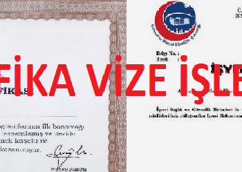 İşyeri Hekimliği belgeleri vize işlemleri