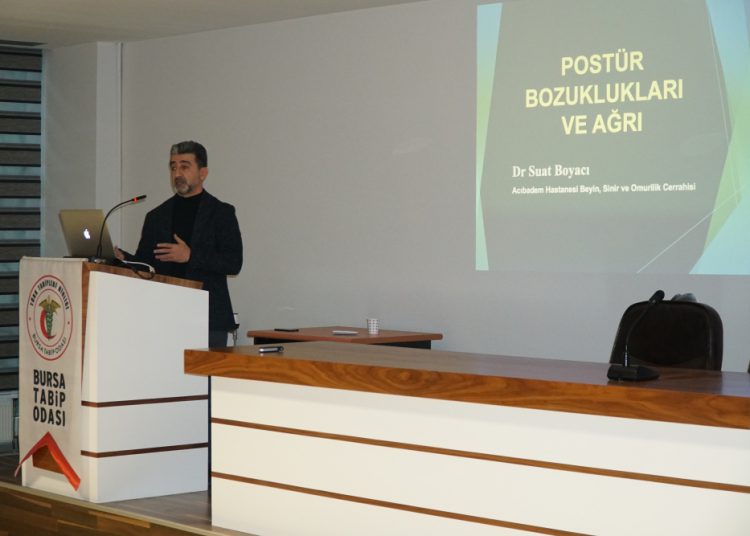 “İşyerinde Omurga Ağrıları ve Postür Bozuklukları” konulu eğitim yapıldı