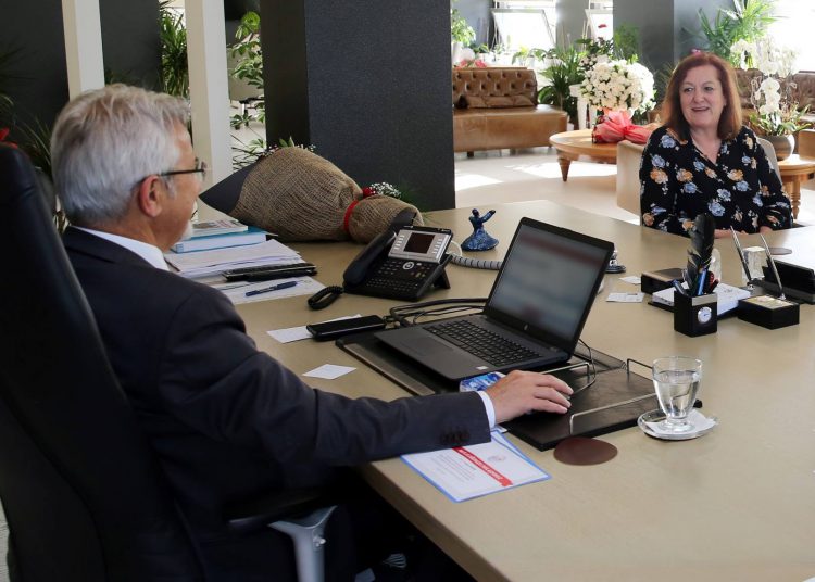 Nilüfer Belediye Başkanını ziyaret ettik