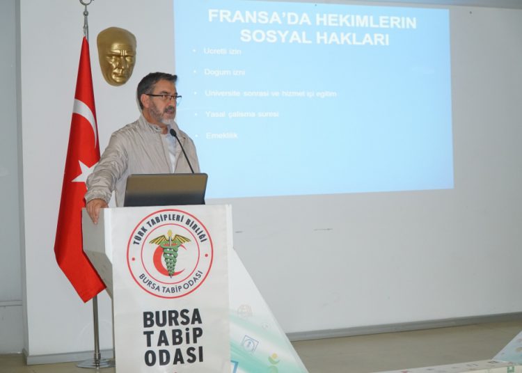 “Fransa’da Hekimlerin Sendikal Örgütlenmesi” konulu konferans yapıldı