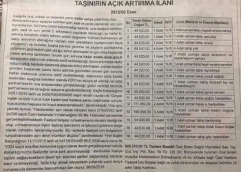 Mesleğimizi-hekimliği açık artırmada satışa çıkaranları affetmeyeceğiz!