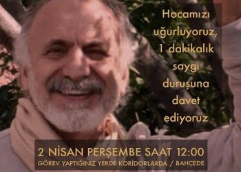 Saygıyla ve minnetle…