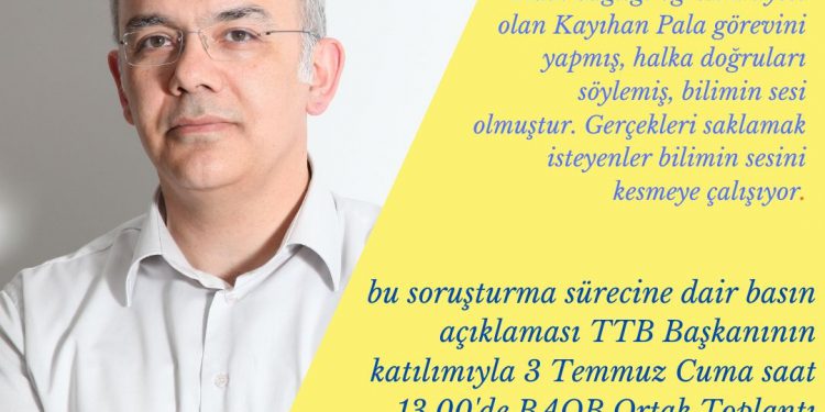 Prof. Dr. Kayıhan Pala’nın halkı yanlış bilgilendirdiği ve paniğe sevk ettiği iddia edilen röportajı yorumlara ve vicdanlara sunuyoruz.