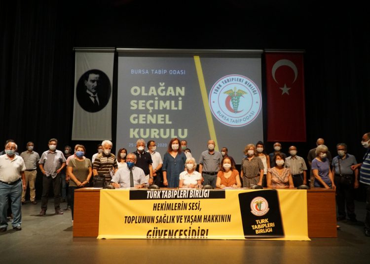 Bursa Tabip Odası Olağan Seçimli Genel Kurulu yapıldı.