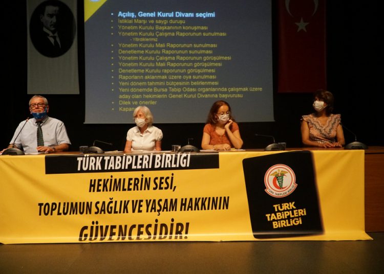 Bursa Tabip Odası Olağan Seçimli Genel Kurulu yapıldı.