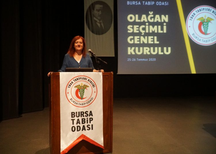 Bursa Tabip Odası Olağan Seçimli Genel Kurulu yapıldı.