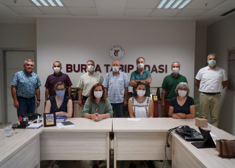 Bursa Tabip Odası Yönetim Kurulu görev dağılımı yapıldı