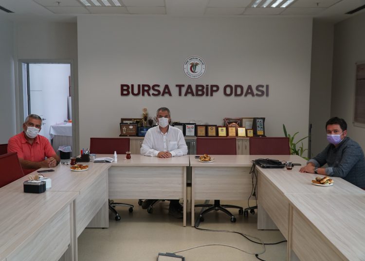 Bursa Milletvekili Erkan Aydın Odamızı ziyaret etti