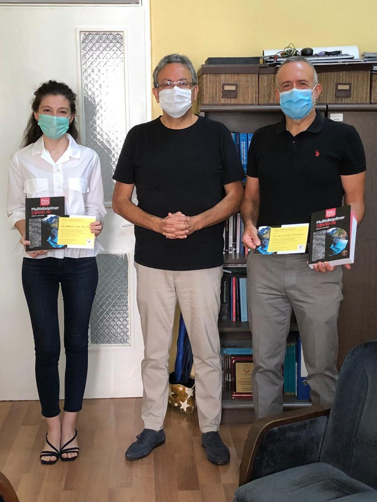 Akademisyenlere Multidisipliner COVID-19 kitabı teşekkürü