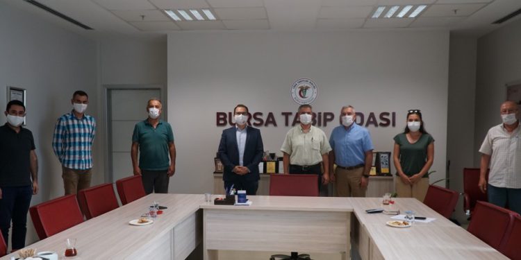 Bursa Eczacı Odası kutlama ziyareti