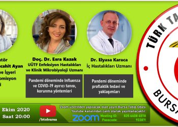 İşçi Sağlığı ve İşyeri Hekimliği Komisyonu Zoom Etkinliği