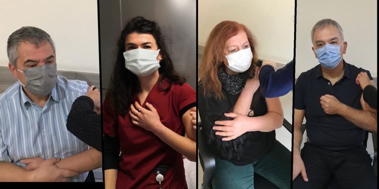 Üyelerimiz aşılarını olmaya başladı