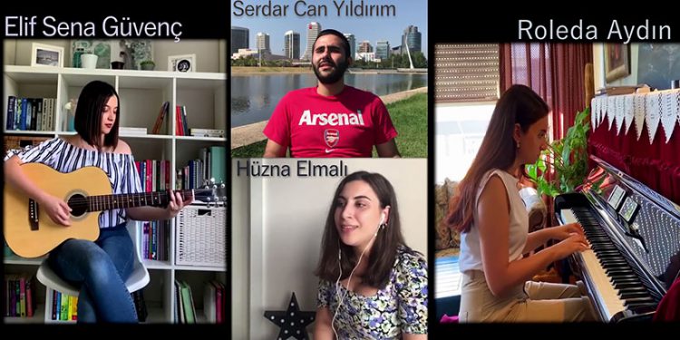 “Korona bizi ayırsa da müzik birleştirir”
